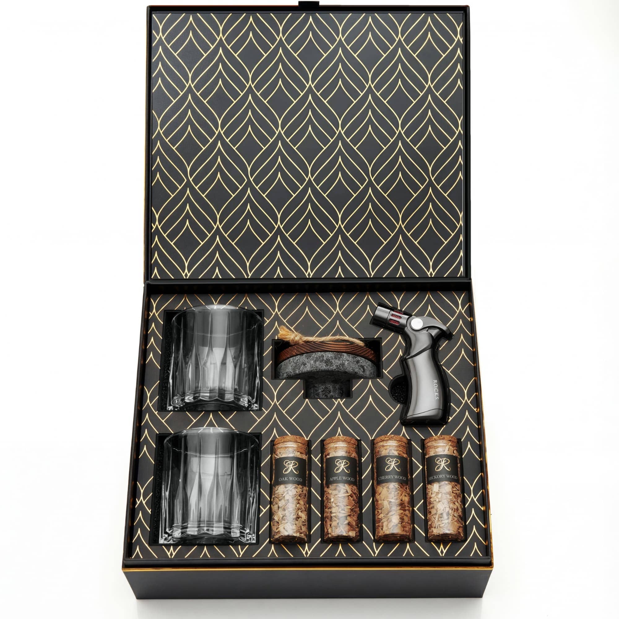 Le coffret cadeau : kit fumoir pour whisky et cocktails