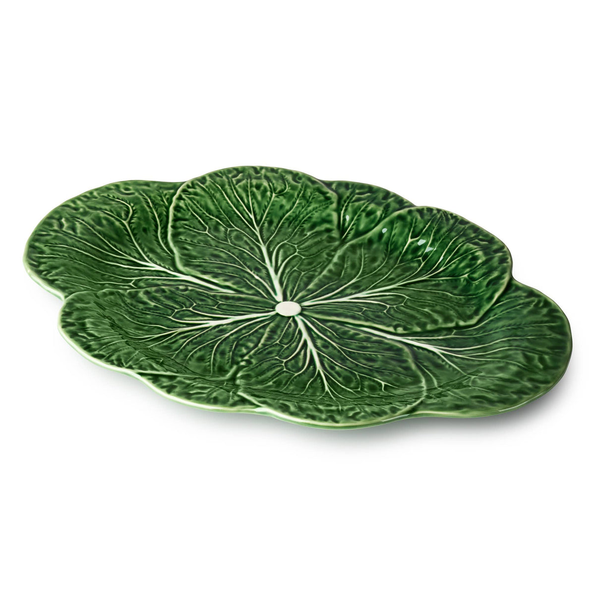 Plat ovale 3D Chou Le Jardin 43 cm x 32 cm