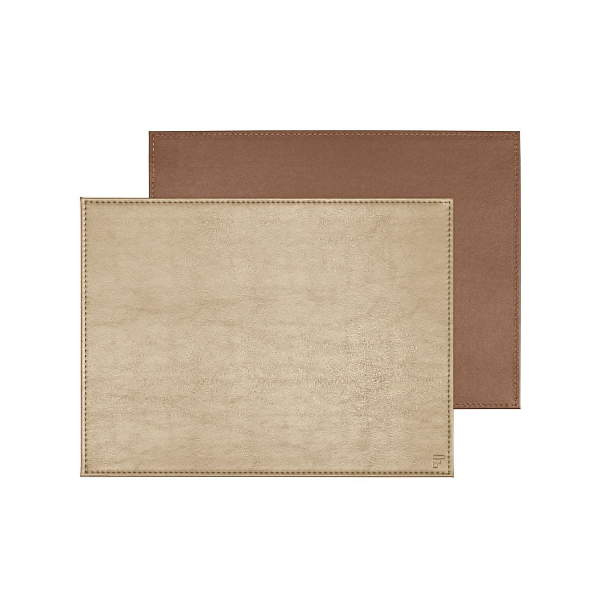 Set Table bicolore Champagne/Bronze 40x30 cm , N2J