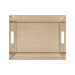 Plateau Bicolore 55 x 41 cm Champagne/Bronze, N2J