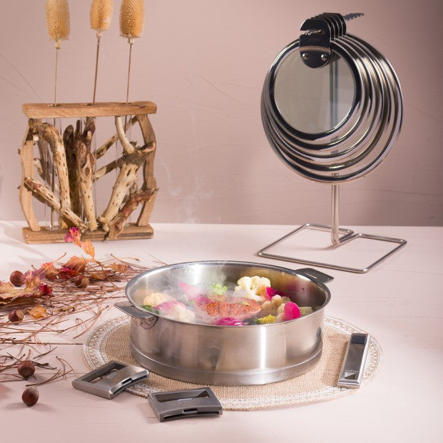 Support de couvercle sur pied, Panoply, Cristel