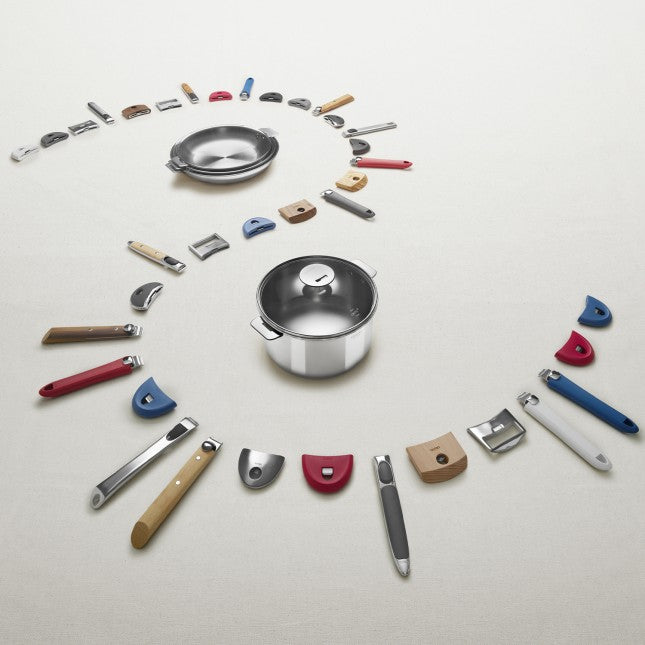 Poêle Inox 26cm ant-adhérent Exceliss, Strate Amovible, Cristel