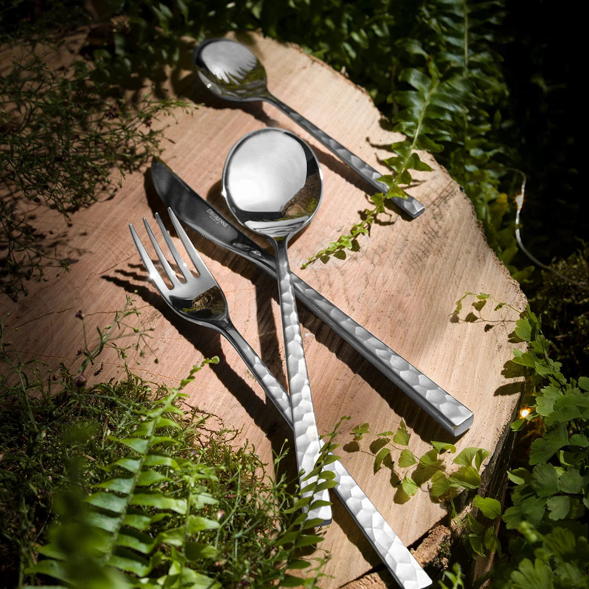 Cuillère à Dessert, fuse Martele, Guy Degrenne