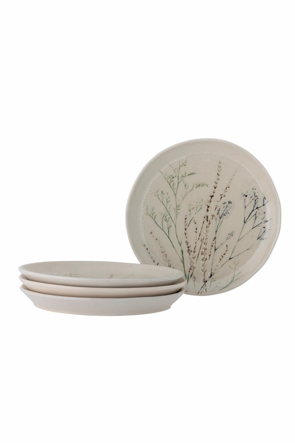 Assiette Plate 27.5cm Nature Grès, Bea, Bloomingville
