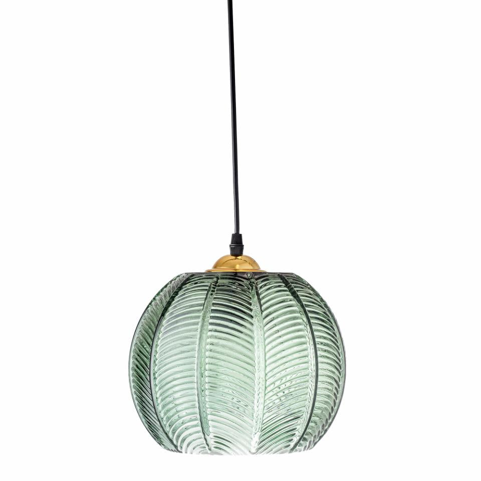 Lampe à Suspendre Verte verre, Adar, Bloomingville