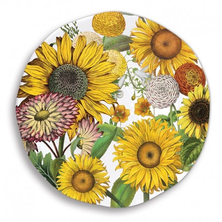 Plat Rond 46 cm Sunflower, Royal Garden