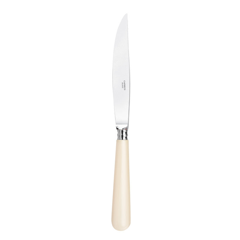 Coffret de 6 couteaux à Steak, Hélios Ivoire n°1, CAPDECO