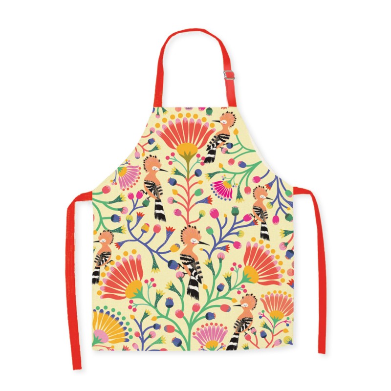 Tablier 100% coton biologique,Tu me donnes des ailes, Royal Garden