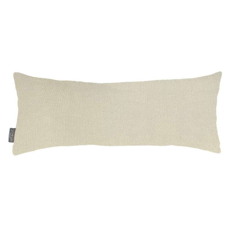 Housse de Coussin Long 22x58cm, Hellébores Fond Blanc, ART DE LYS