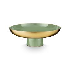 Coupe sur Pied, Metal Mid Green