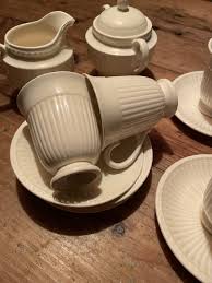 Lot de 3 Tasses à chocolat, Edmé Plain, Wedgwood