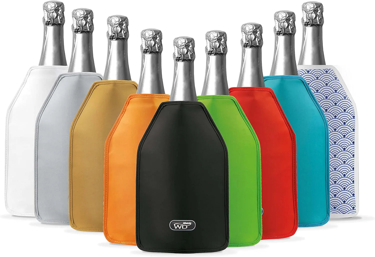 Glacette souple 15,5 x 22,5 x 2 cm, couleur Or,WD Lifestyle