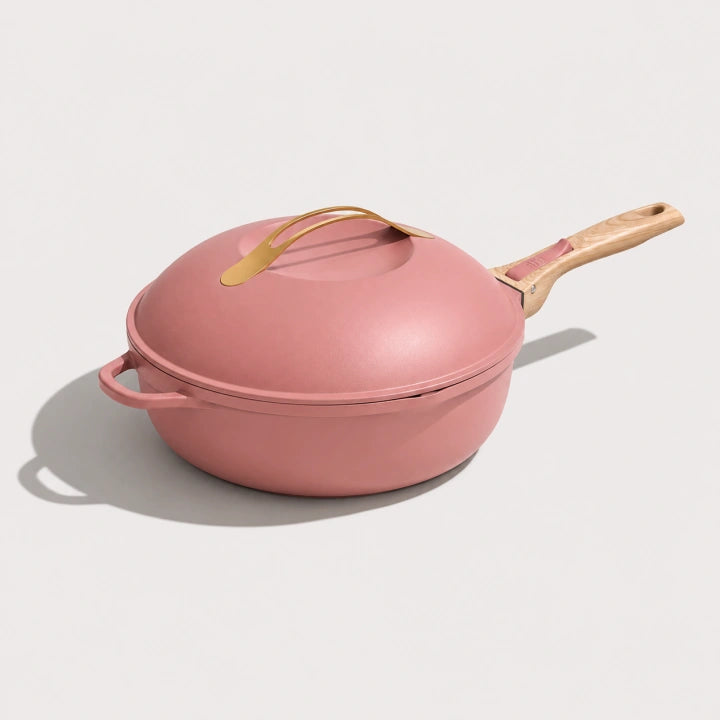 Poêle La Fabuleuse 28 cm ROSE, Cookut