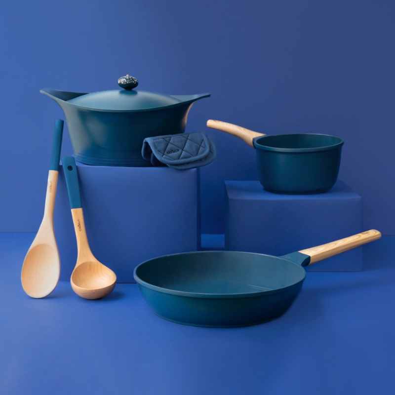 Cocotte Ovale 33 cm Myrtille  9 L.,Cookut