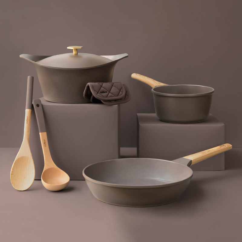 Cocotte Ovale 33 cm Moka 9L., Cookut