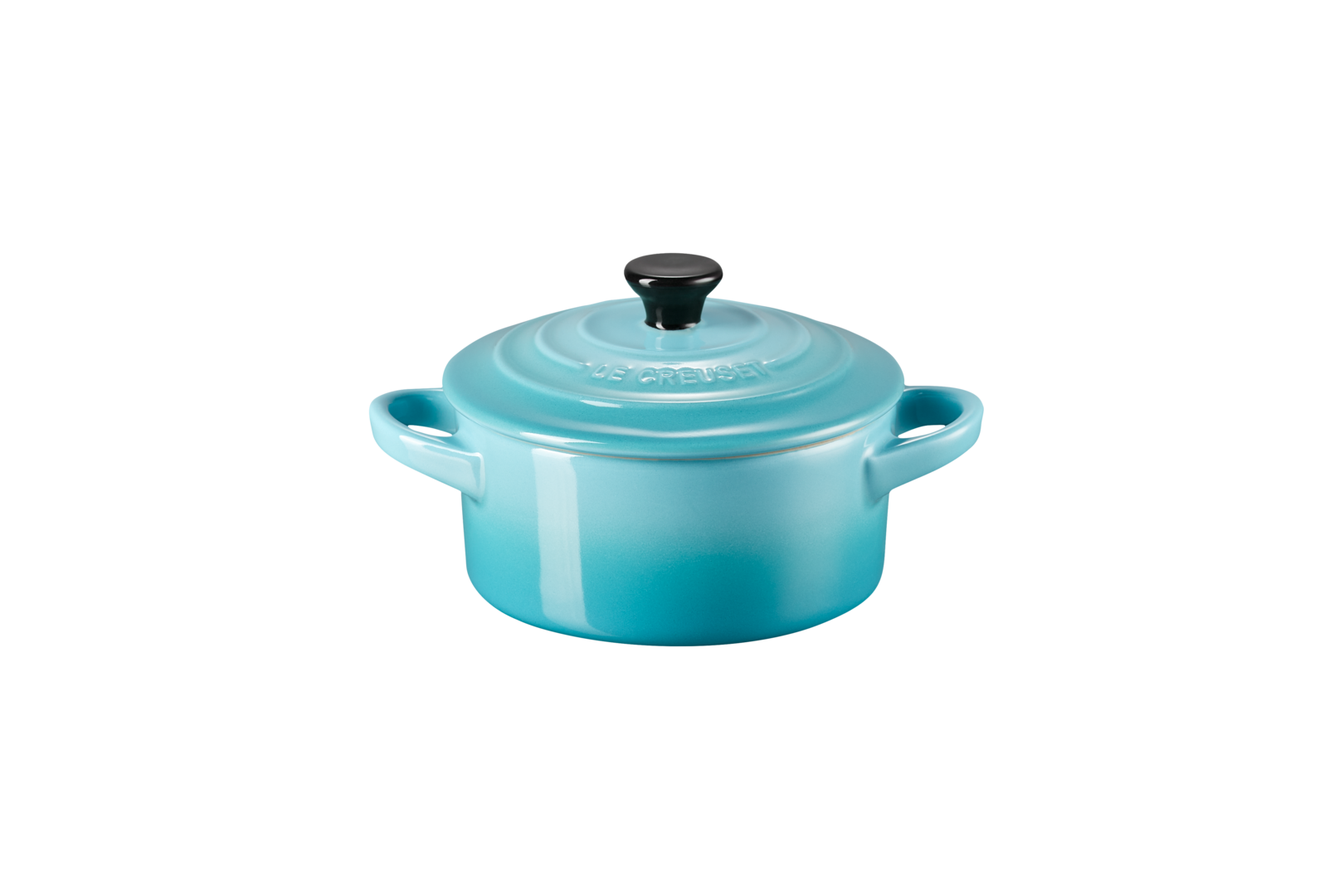 Mini cocotte 10cm, Bleu Caraïbes, Le Creuset