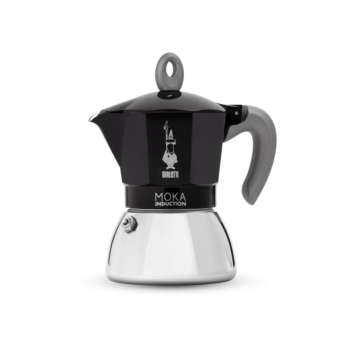 Cafetière Induction 6 Tasses Noir, Moka, Billiet