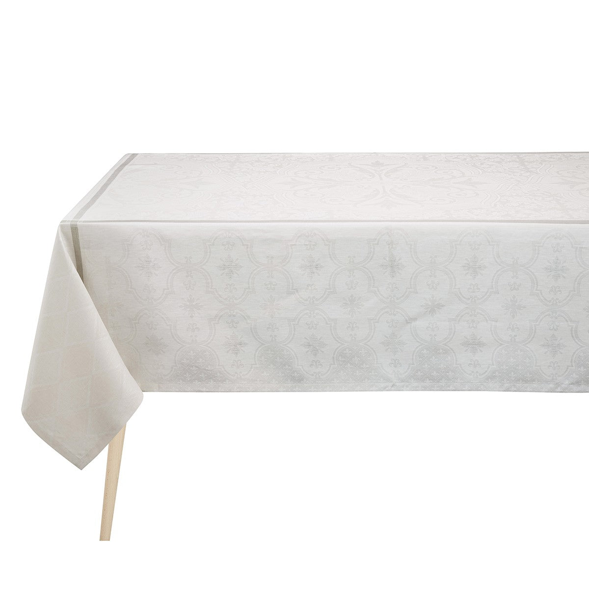 Nappe 175x320cm, Armoiries Lys, Le Jacquard Français