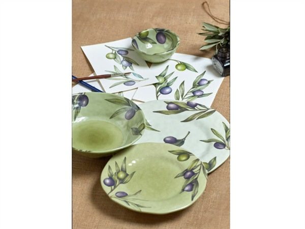 Assiette Plate 27cm Olyvia, Rose & Tulipani, MEYHUI