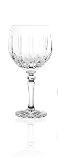 Verre à vin 20cm, Lezka Cristal taillé, Pekalla