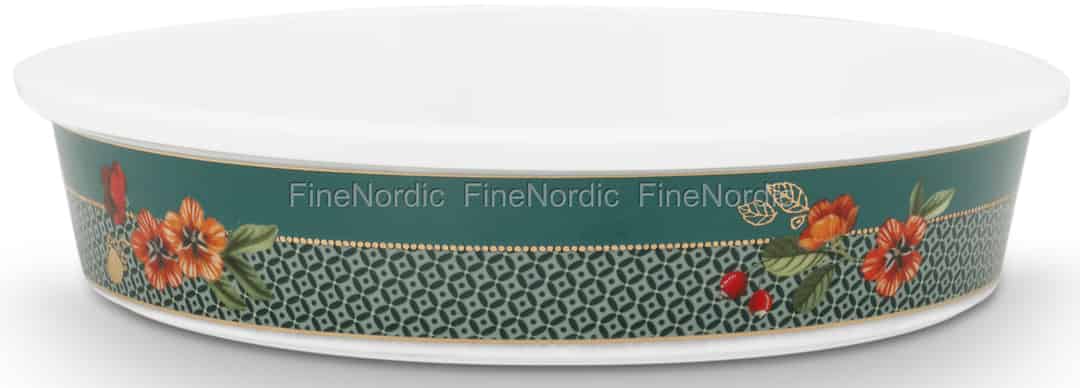 Plat à four rond, Winter Wonderland Green