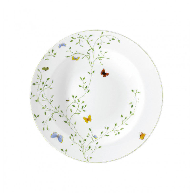 Plat rond creux 29cm, Histoire Naturelle, Raynaud