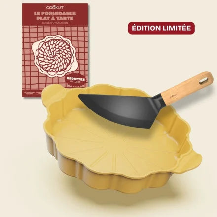 Moule à Tarte 29 cm Jaune, Cookut