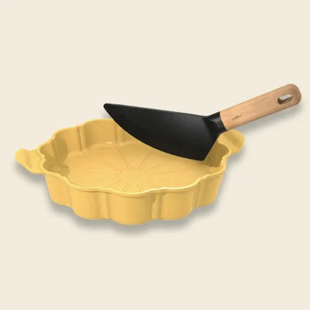 Moule à Tarte 29 cm Jaune, Cookut