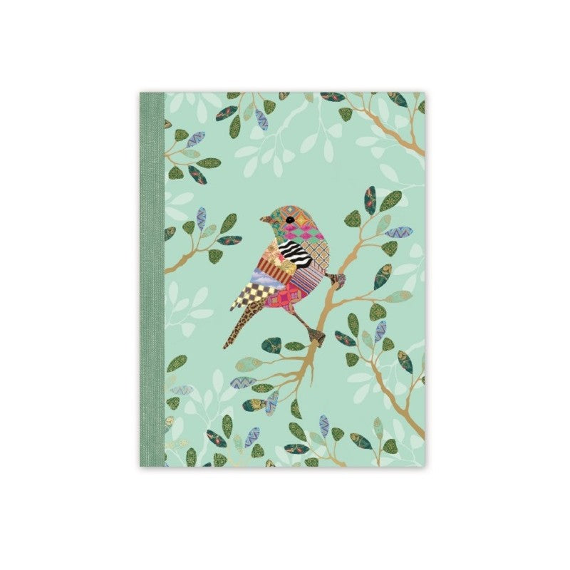 Boîte livre gigogne GM, Patchwork Bird, Royal Garden