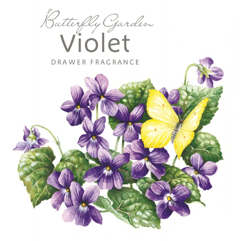 Sachet parfumé en papier - Violet (violette), Royal Garden