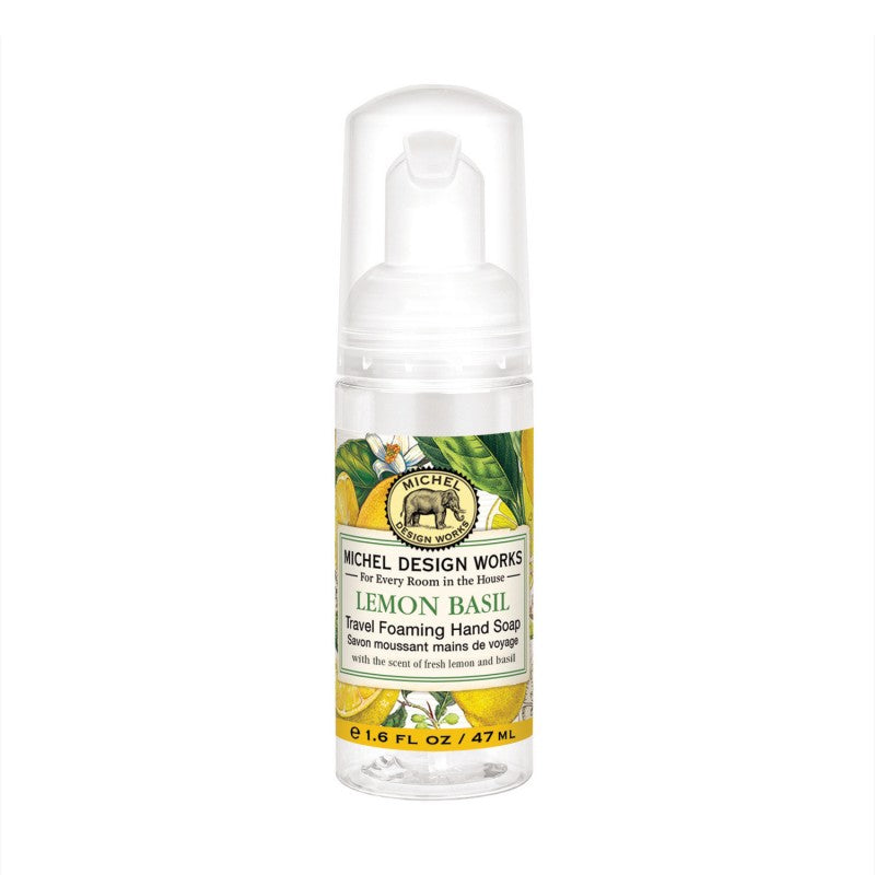 Savon moussant mains pocket 47ml, Lemon Basil, Royal Garden