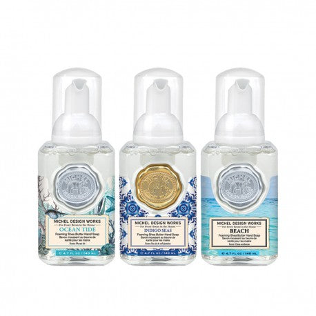 Set de 3 savons moussants 140 ml, Seaside, Royal Garden