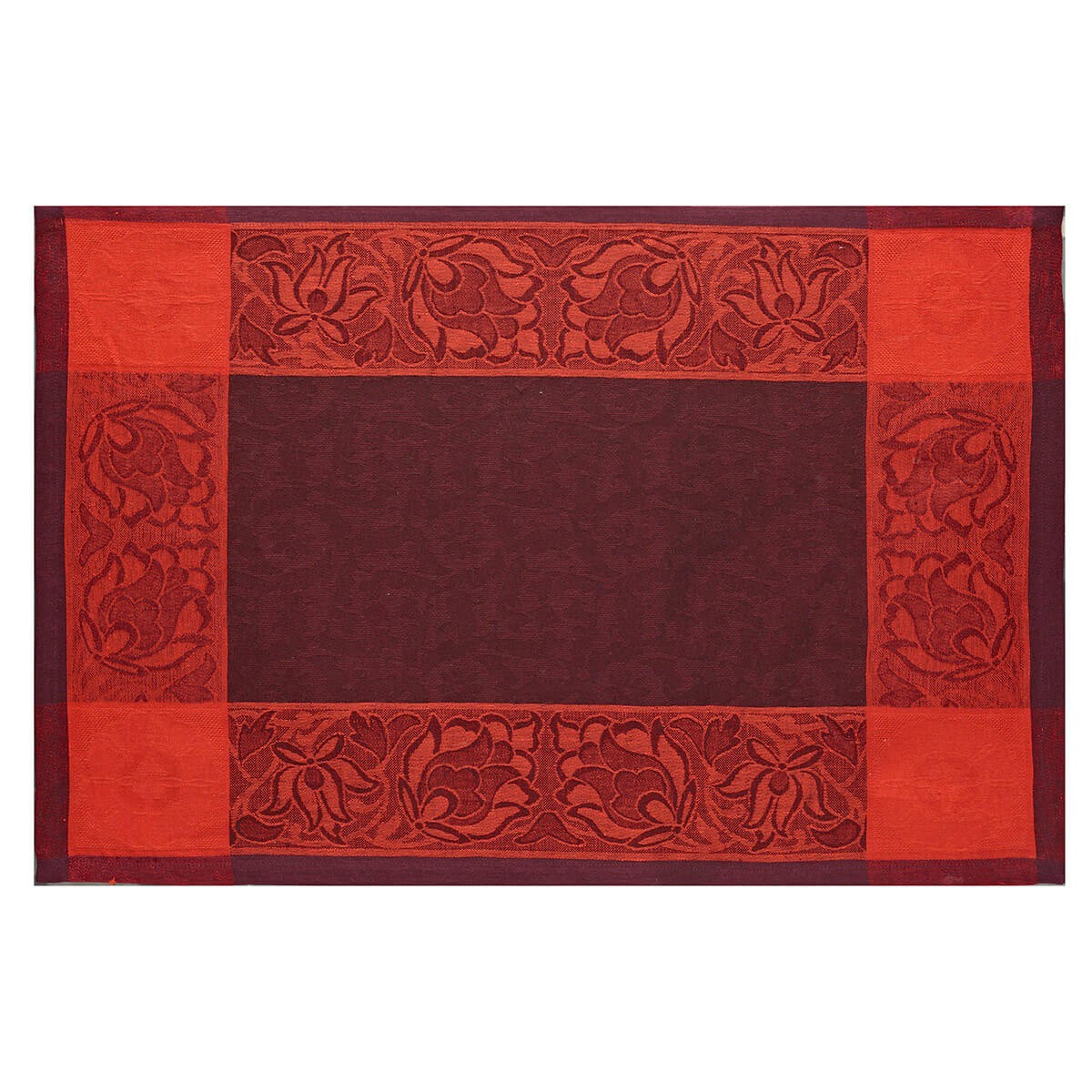 Set de Table, Ottomane Burgundy, Le Jacquard Français