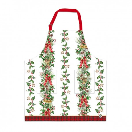 Tablier 100% coton ajustable - Holiday Garland*
