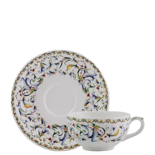 Tasse et Soucoupe à Thé 13cl, Toscana, Gien