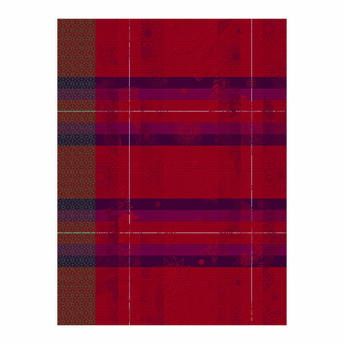 Torchon, Hiver En Ecosse Kilt, Le Jacquard Français