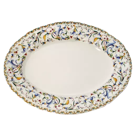 Plat ovale 39cm, Toscana, Gien