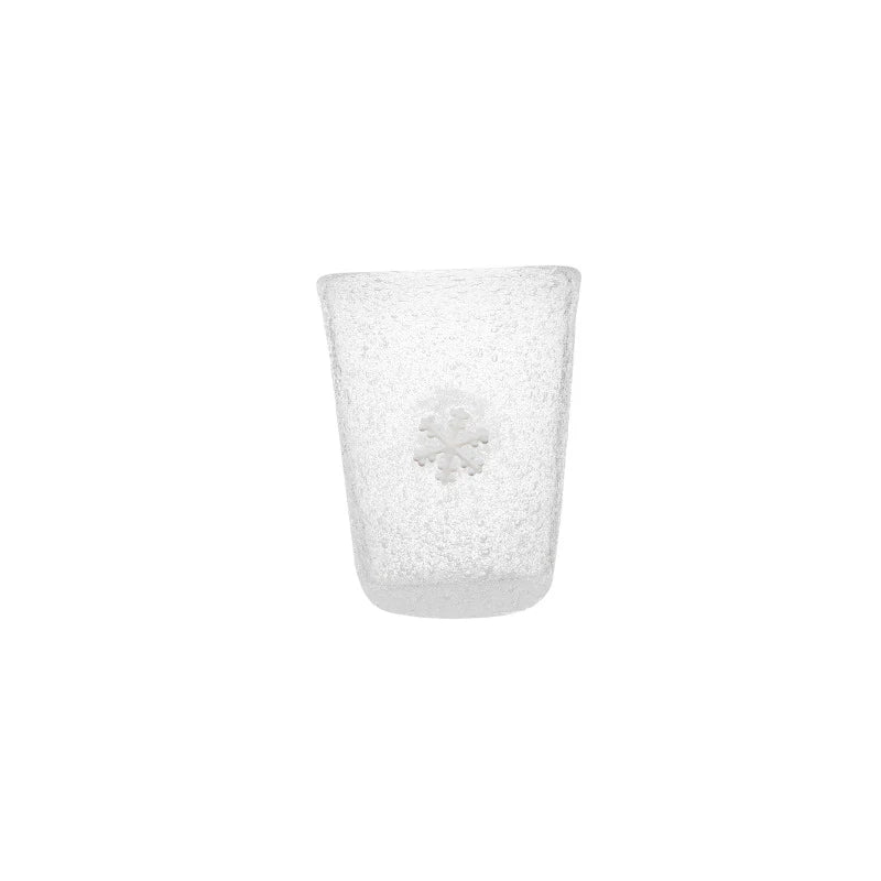 Gobelet Flocon de Neige Xmas Glass, Serafino zani