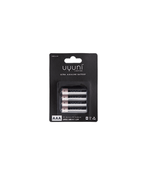 Batterie AAA 1.5 V 1000 mAh Set de 4, Uyuni
