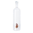Bouteille en verre borosilicate avec bouchon Chien, WD Lifestyle