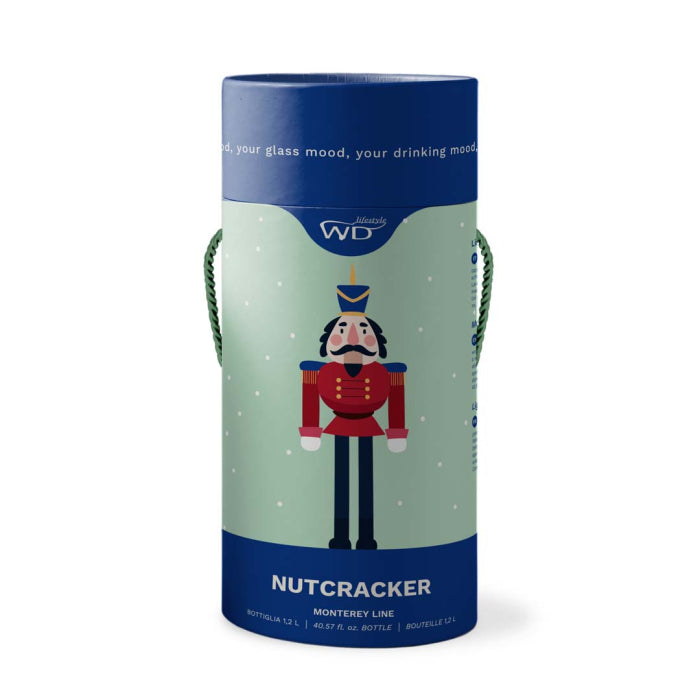Bouteille en verre borosilicate avec bouchon Casse Noisette, WD Lifestyle