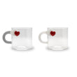 Mug  Set de 2 Cœur, WD Lifestyle