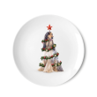 Plat Rond 30 cm Lévrier Noël, WD Lifstyle