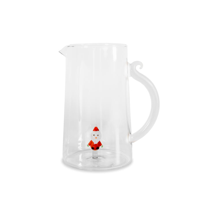 Pichet en verre borosilicate 1,5 L. Père Noël, WD Lifestyle