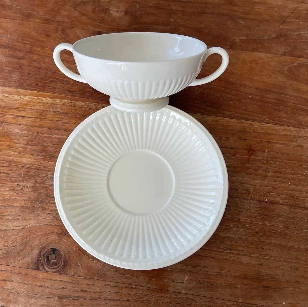 Soucoupe 16.5cm, Edmé, Wedgwood