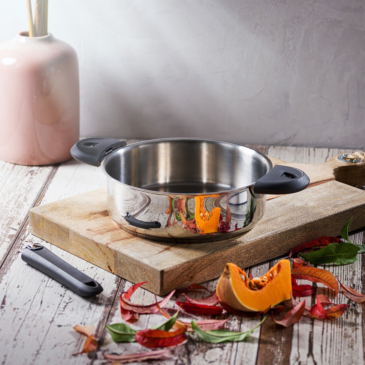 Sauteuse Inox Multiply 26cm, Casteline Amovible, Cristel