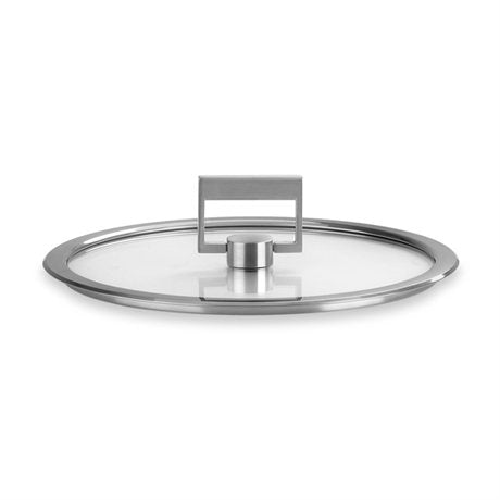Couvercle 20cm plat en verre, Strate Fixe, CRISTEL