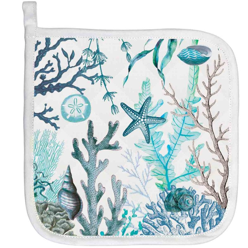 Potholder, Ocean Tide, Royal Garden