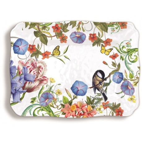 Rectangular melamine dish, Summer Days, Royal Garden